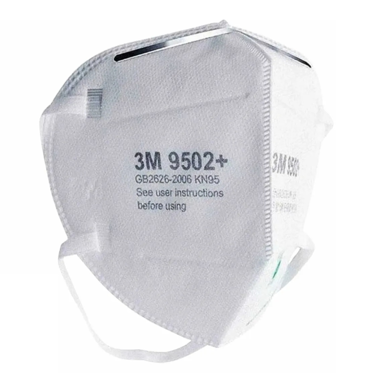 Mascarilla Descartable 3M 9502+ (N95). Caja Por 50 Unidades