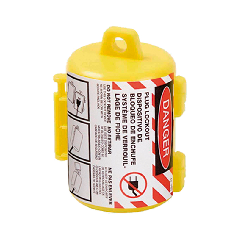 Blook Bloqueador De Enchufe Amarillo Redondo 83 X 55 X 56 Mm