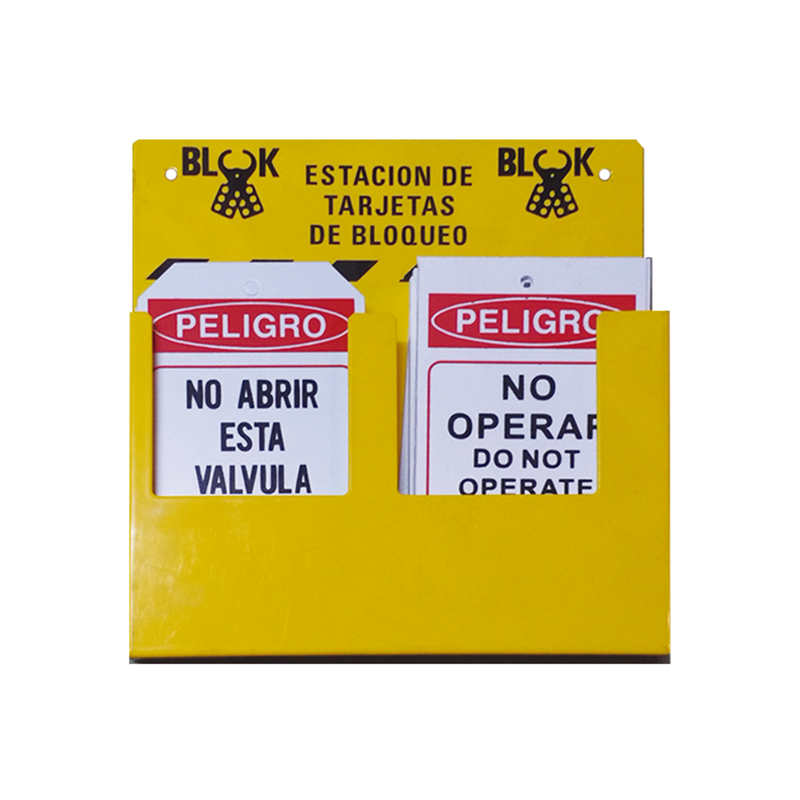 Blook Estacion De Tarjeta Doble En Chapa