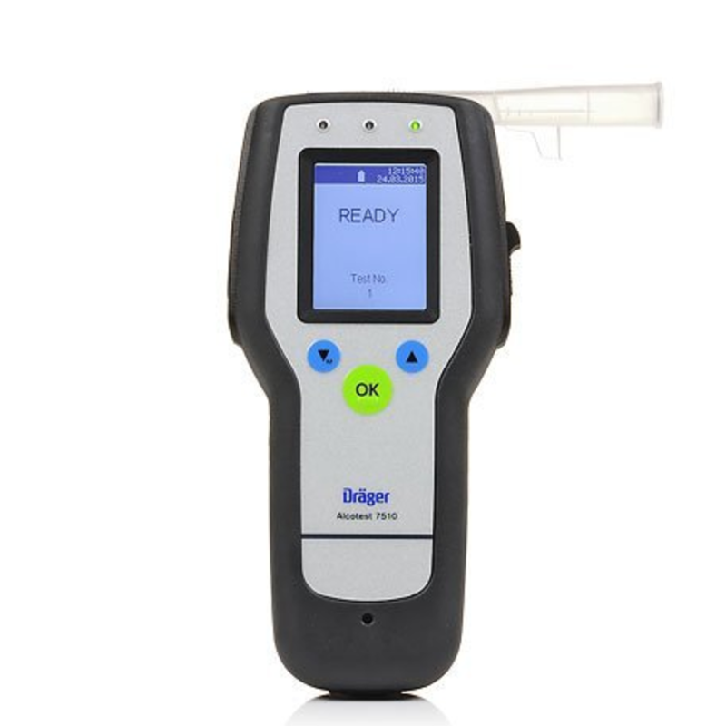 Alcoholimetro Cuantitativo Drager Alcotest 7510 Ar. Incluye Maletin E Impresora