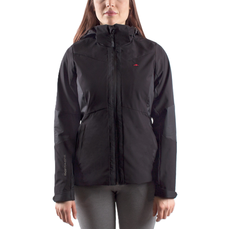 Campera Dama Montagne Clover. Color Negro