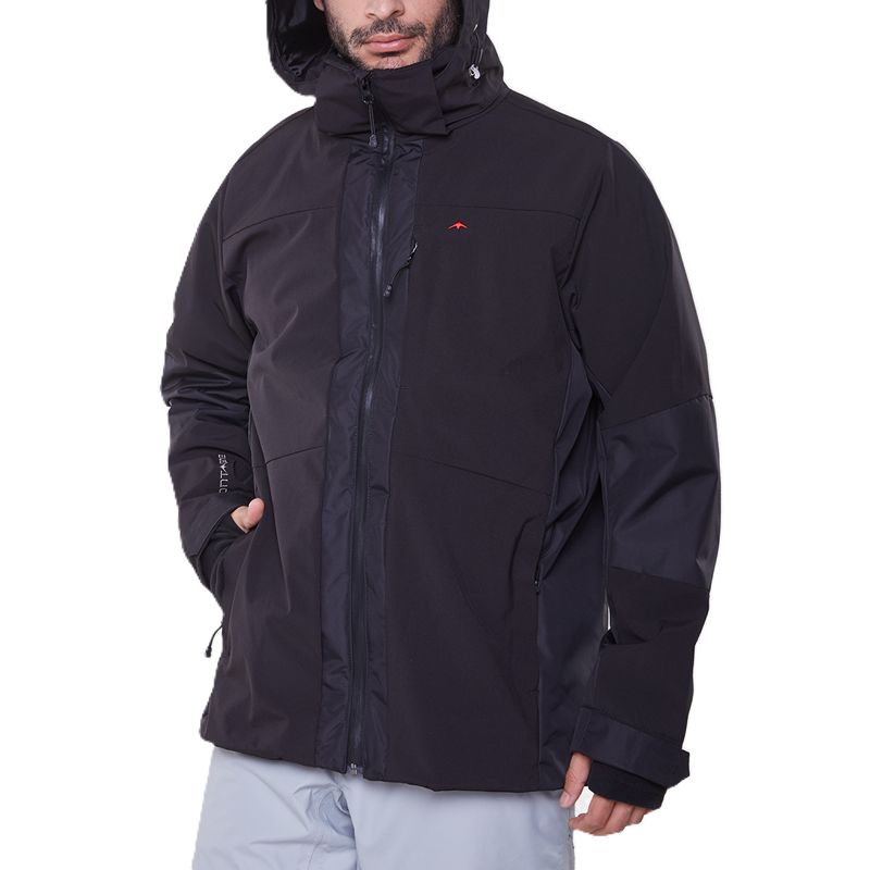 Campera Hombre Montagne Clover. Color Negro
