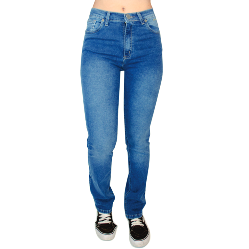 Pantalon De Jean Dama Cartujano. Azul Claro