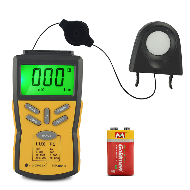 Luxometro Holdpeak -Hp-881C