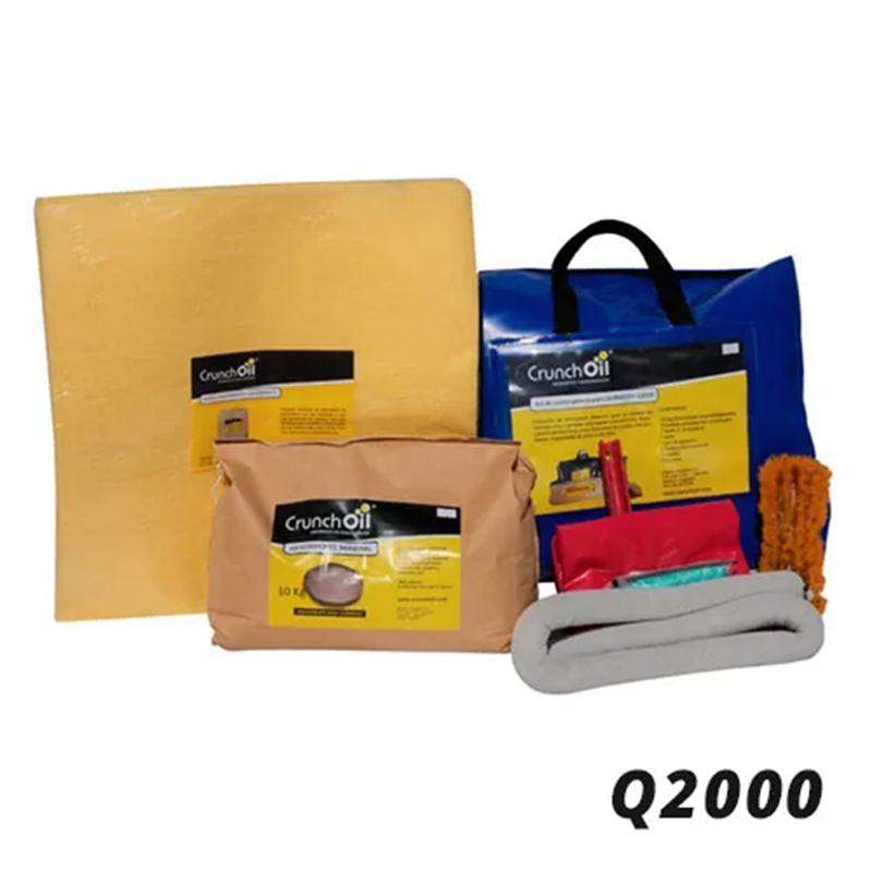 Kit De Contingencia Para Quimicos Crunch Oil Q2000