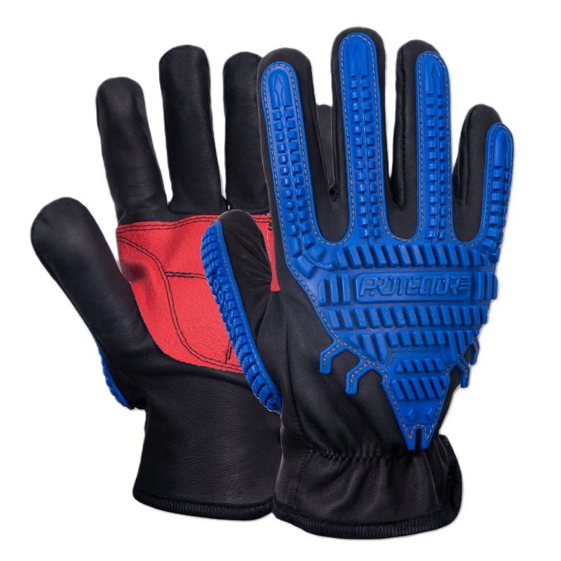 Guante De Cuero Vaqueta Segod Termico Hidrofugado