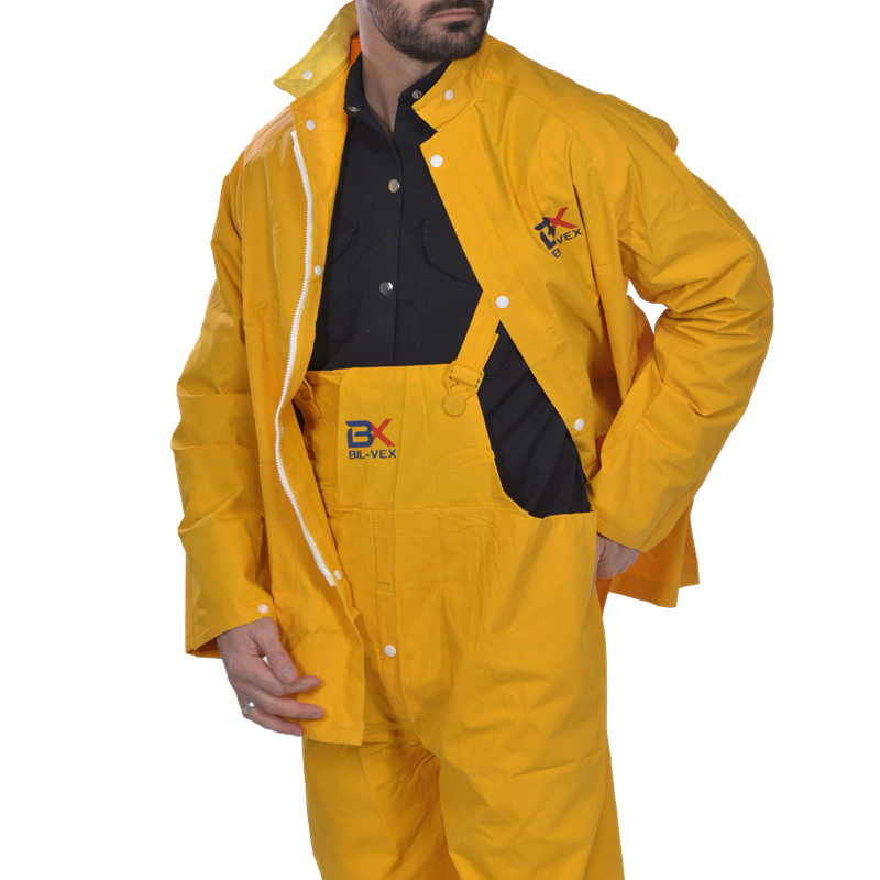 Traje De Lluvia De 2 Piezas Bil Vex Amarillo