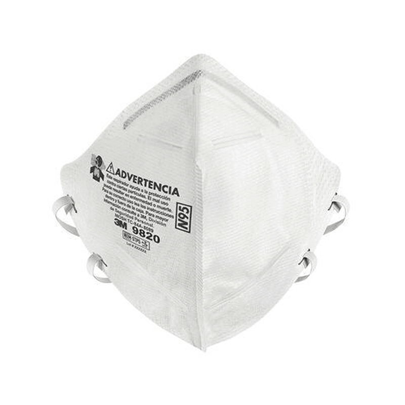 Mascarilla Descartable 3M 9820 (N95). Venta Por Unidad